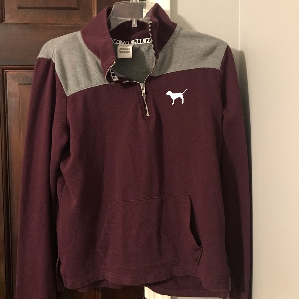 Pink pull over